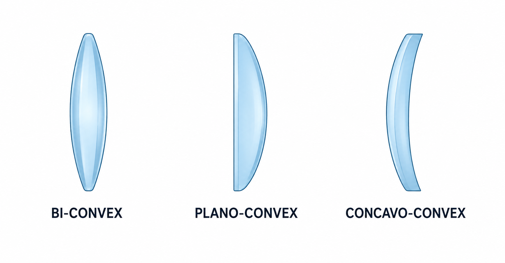 Fig. 5.1 Convex lenses